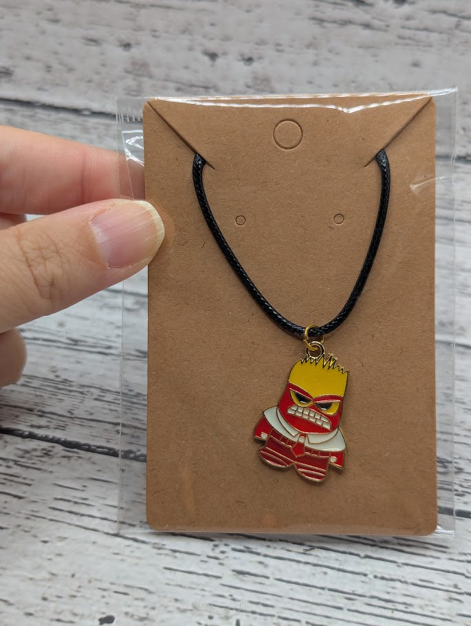 Anger, Black Necklace