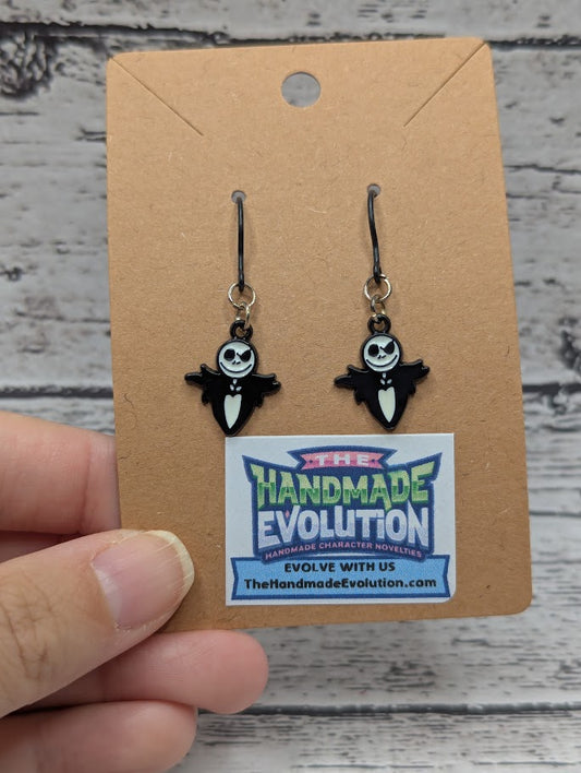 Jack, Black Non-Metal Earring Hooks