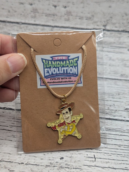Sheriff Woody, Brown Necklace