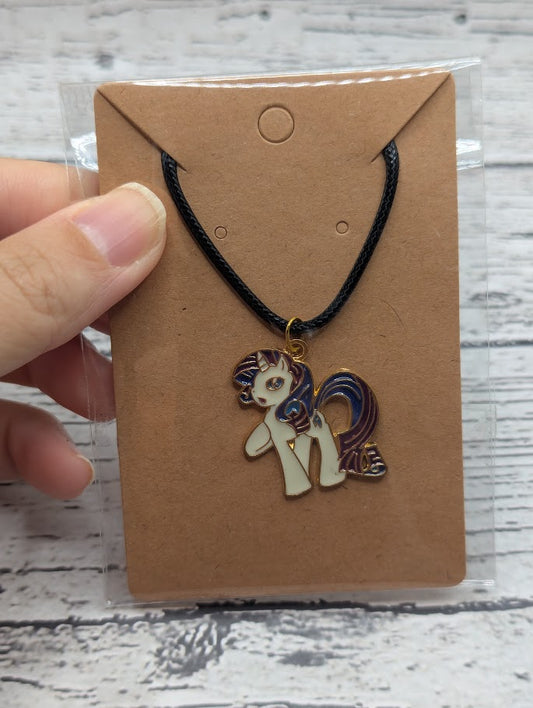 White My Little Pony, Black Necklace