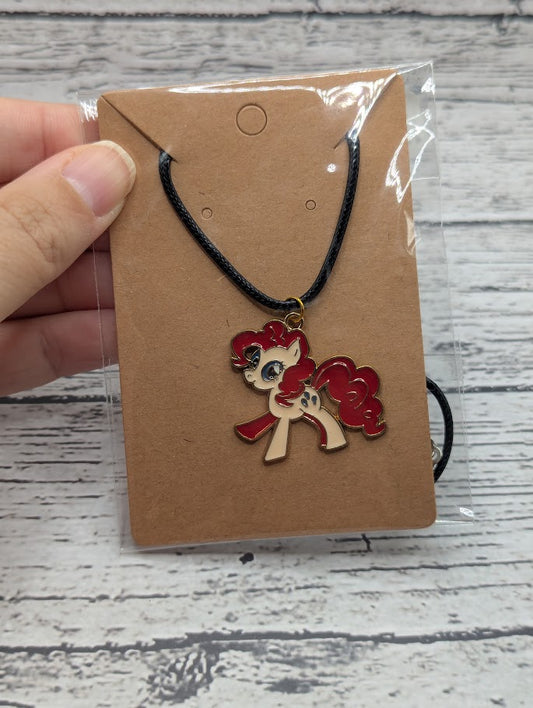 Red My Little Pony, Black Necklace
