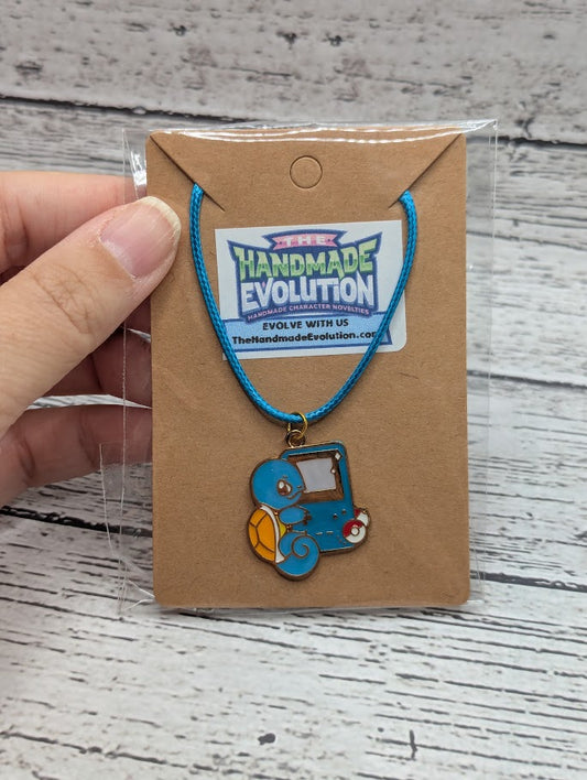 Squirtle, Video Game Blue Necklace