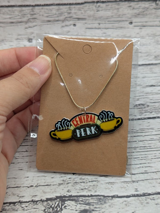 Central Perk, Silver Necklace