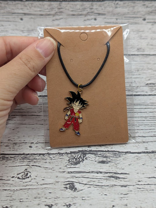 Dragon Ball Z, Black Hair, Black Necklace