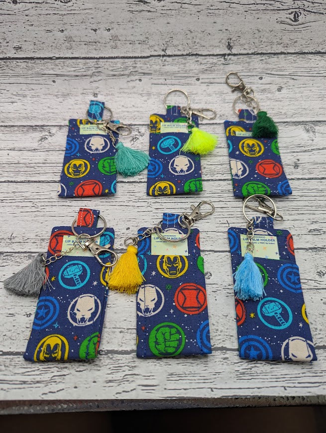 Super Hero Chapstick/ Lip Balm Holder