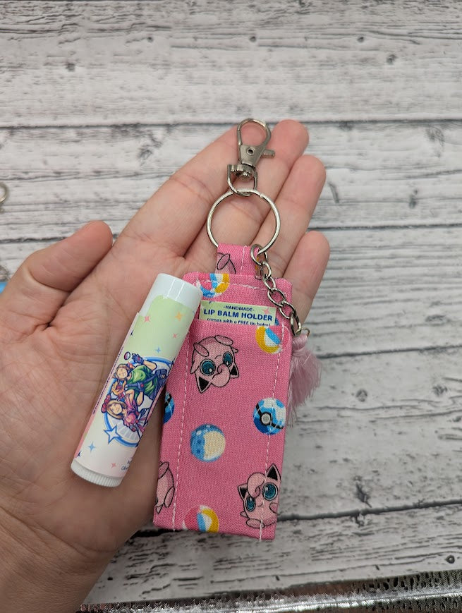 Jigglypuff Chapstick/ Lip Balm Holder