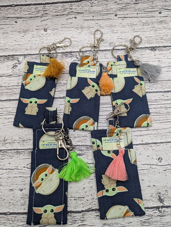 Baby Yoda Chapstick/ Lip Balm Holder