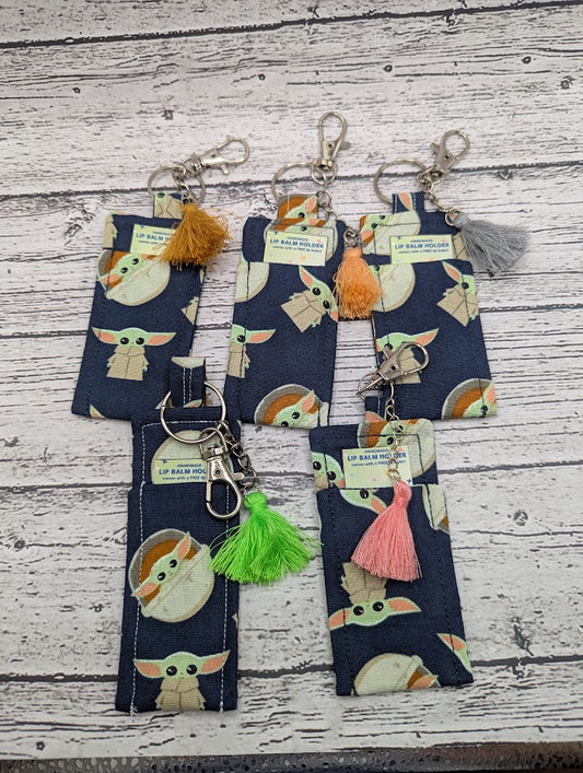 Baby Yoda Chapstick/ Lip Balm Holder