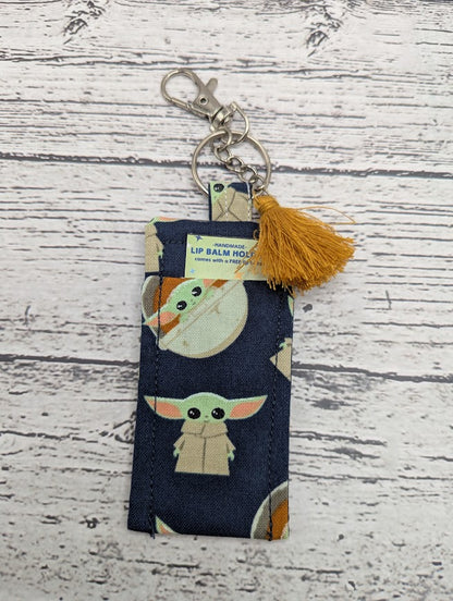 Baby Yoda Chapstick/ Lip Balm Holder