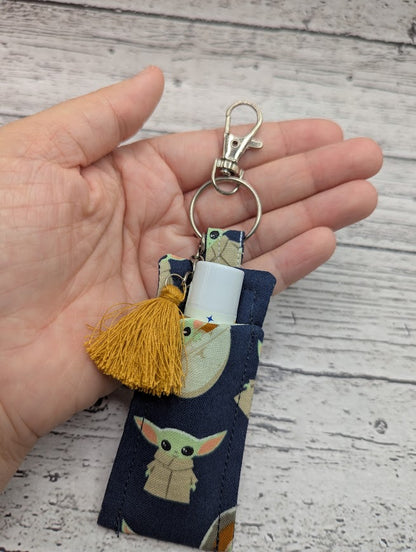 Baby Yoda Chapstick/ Lip Balm Holder