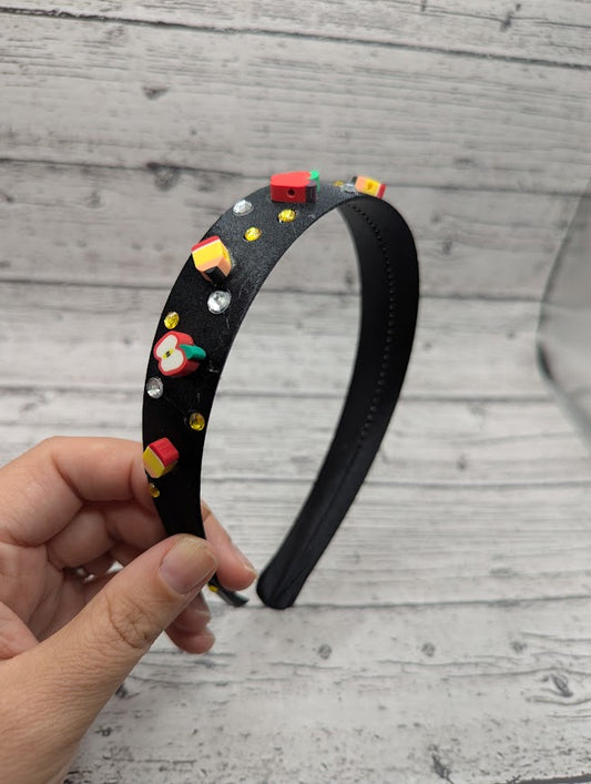 Black School, Teacher, Headband