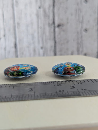 Inside Out Handmade Glass Magnet