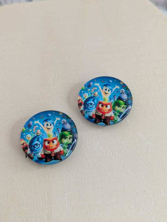 Inside Out Handmade Glass Magnet
