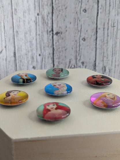 Inside Out Handmade Glass Magnet