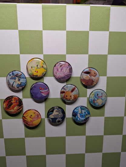Pokémon Handmade Glass Magnet