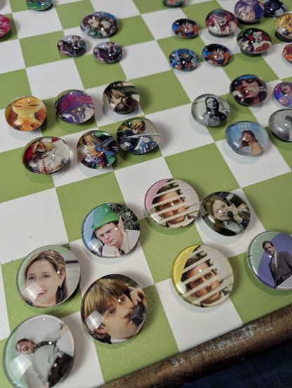 The Office Handmade Glass Magnet
