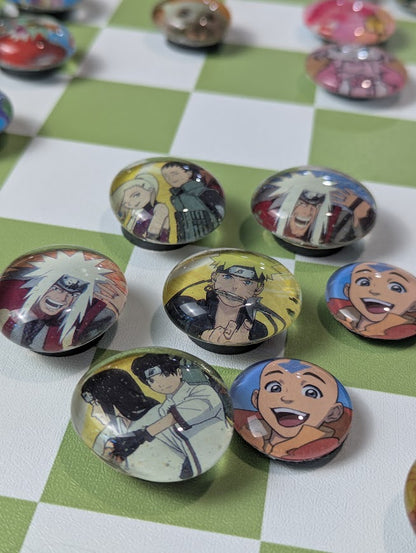 Dragon Ball Z Handmade Glass Magnet