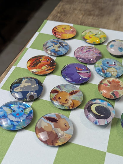 Pokémon Handmade Glass Magnet