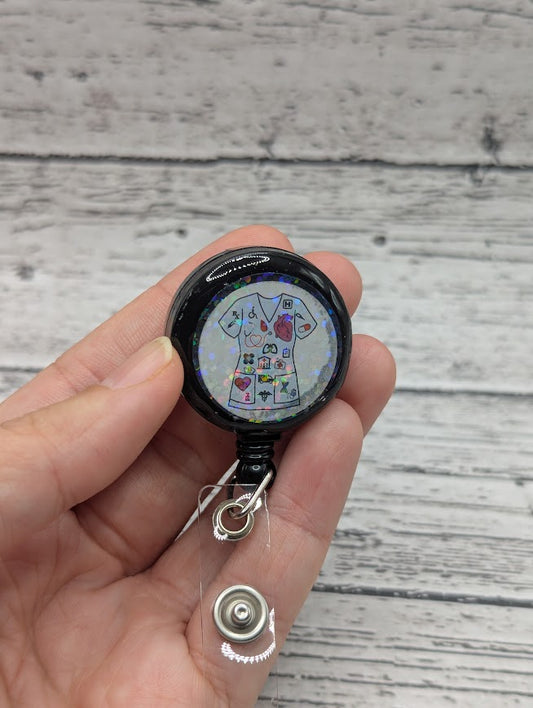 Nurse Icons Badge Reel