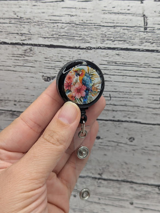 Parrot Badge Reel