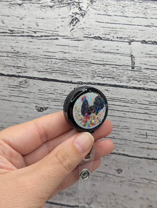 Chicken Badge Reel