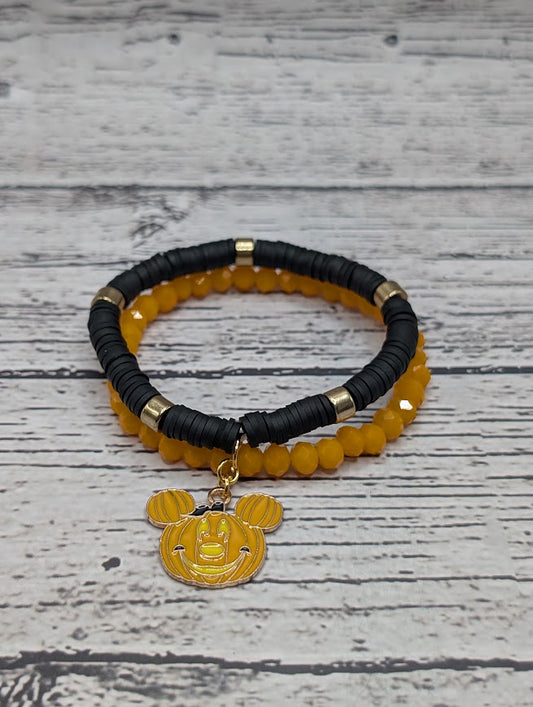 Pumpkin Mickey Bracelet