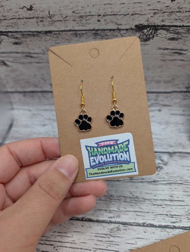 Paw Print Earrings