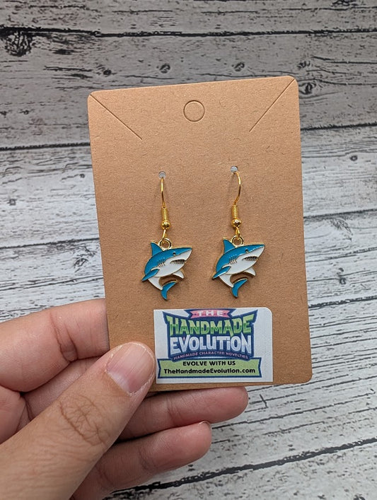 Shark Earrings