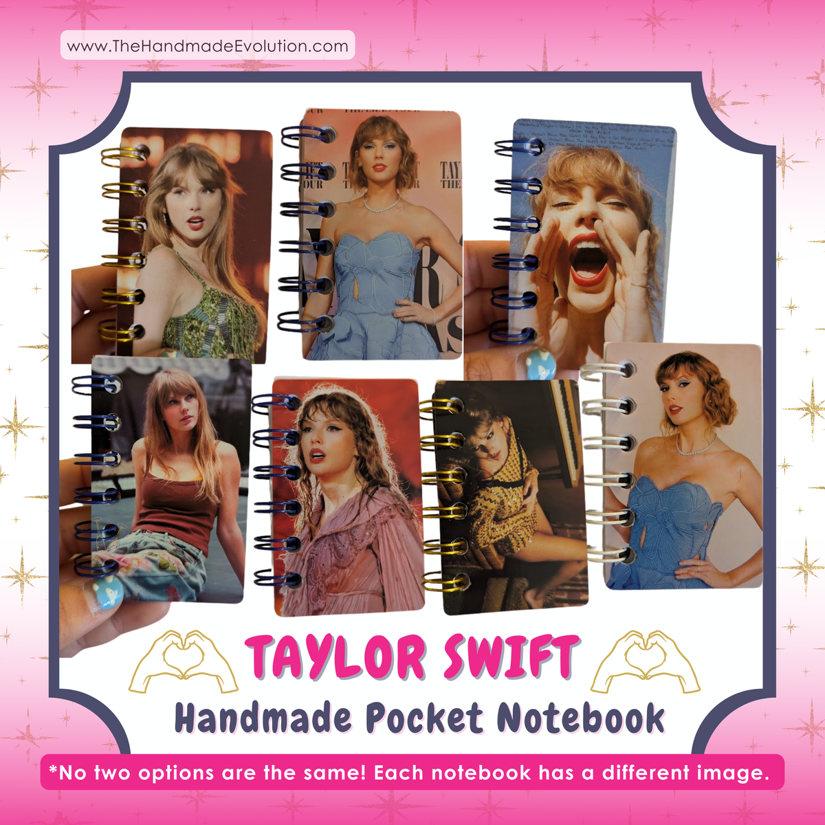 Taylor Swift Pocket Notebooks - Party Favor Bundle Pack