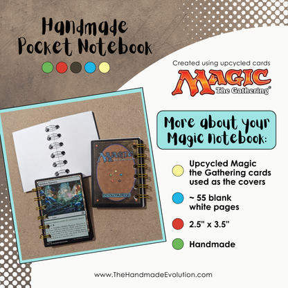Magic the Gathering Card Notebooks Party Favor Bundle Pack