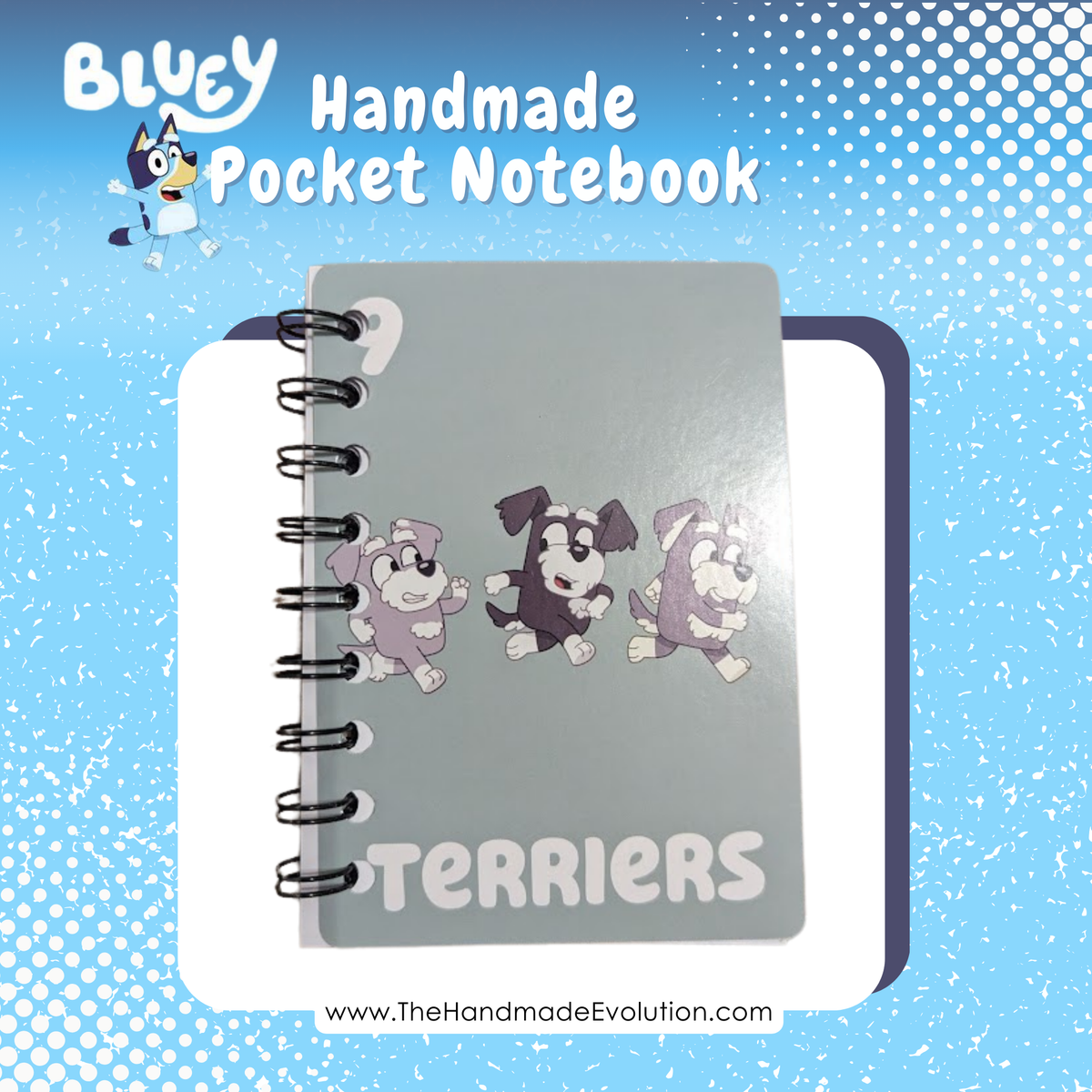 Friends of Bluey Pocket Notebook