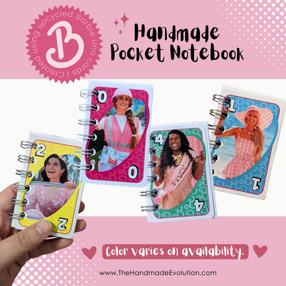 Barbie & friends pocket notebooks. party favor bundle pack.  Color varies. 