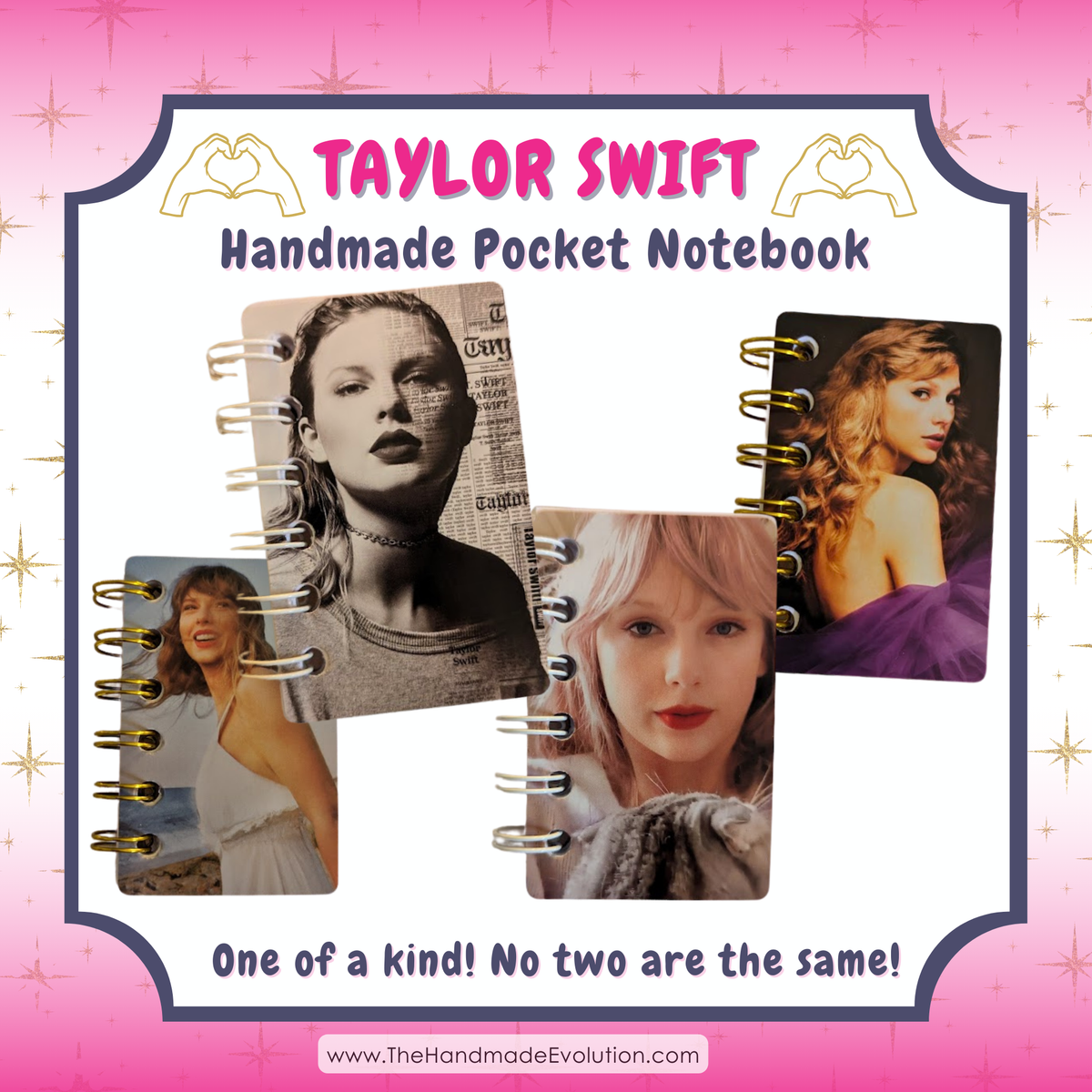 Taylor Swift Pocket Notebooks - Party Favor Bundle Pack