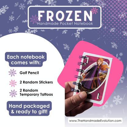 Frozen Pocket Notebook