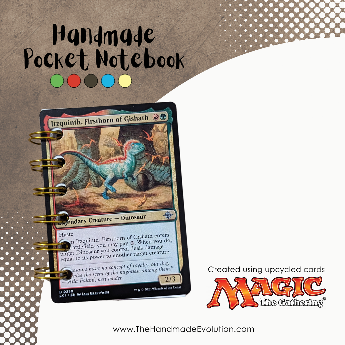Magic the Gathering Card Notebooks Party Favor Bundle Pack