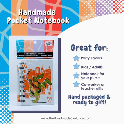 Ninja Turtle Pocket Notebook