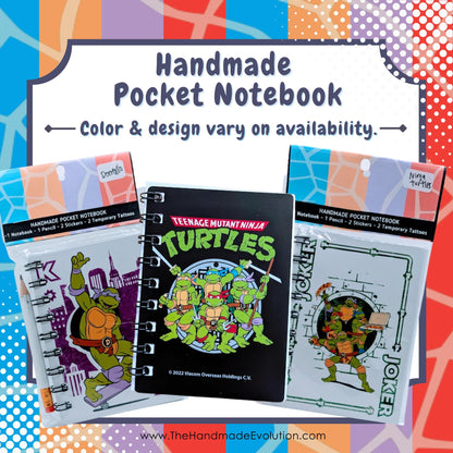 Ninja Turtle Pocket Notebook