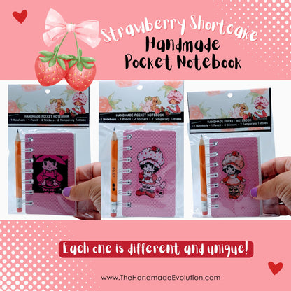 Strawberry Shortcake Pocket Notebook