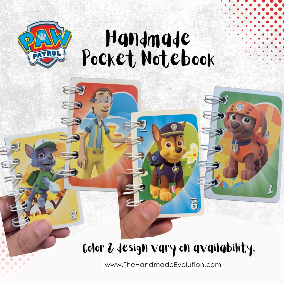 Paw Patrol Pocket Notebook