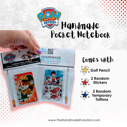 Paw Patrol Pocket Notebook