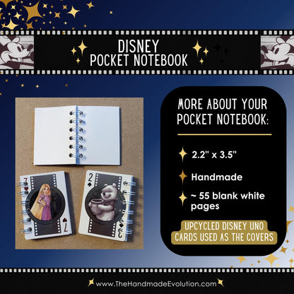 Mickey & Minnie Disney Pocket Notebook