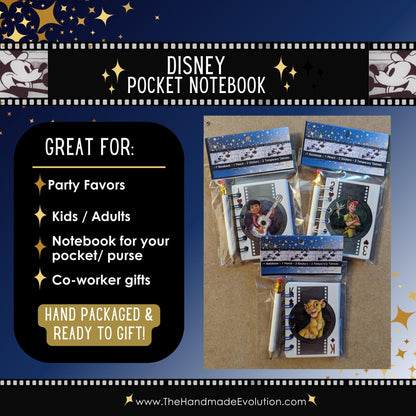 Mickey & Minnie Disney Pocket Notebook