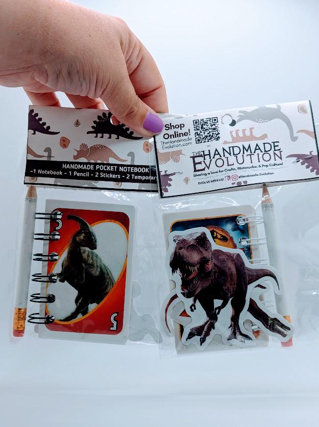 Jurassic World Dinosaur Pocket Notebook