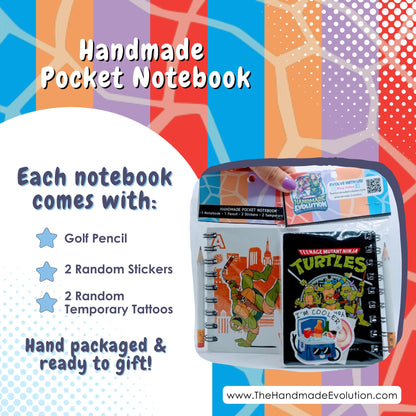 Ninja Turtle Pocket Notebook