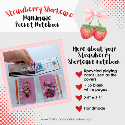 Strawberry Shortcake Pocket Notebook