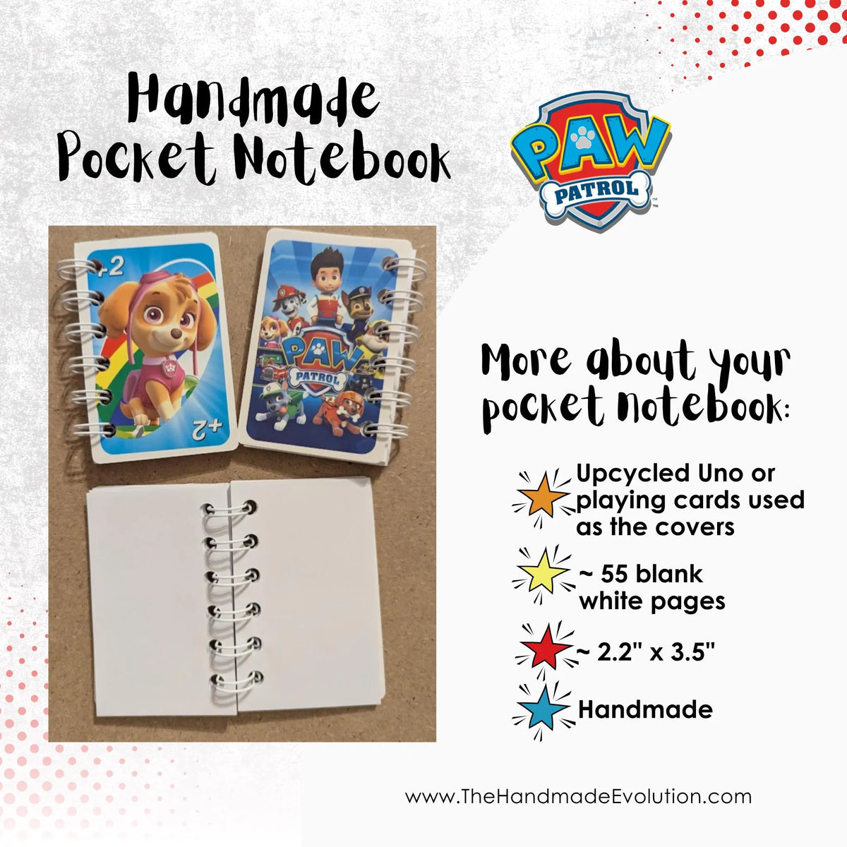 Paw Patrol Pocket Notebook