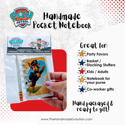 Paw Patrol Pocket Notebook