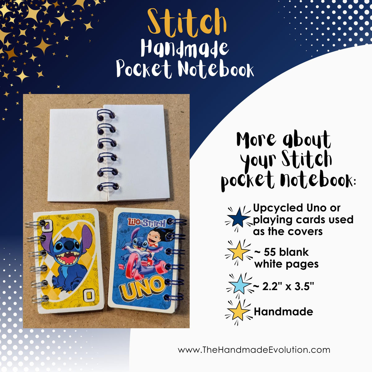 Stitch Pocket Notebook