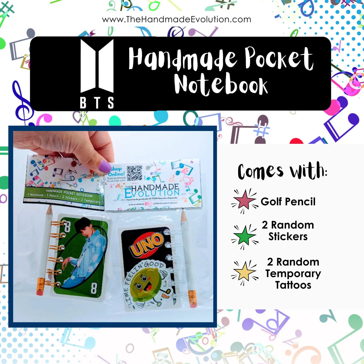 BTS Pocket Notebook