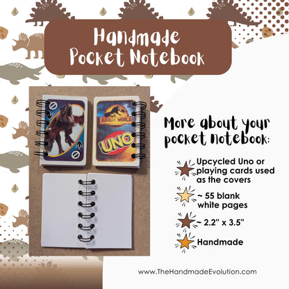 Jurassic World Dinosaur Pocket Notebook